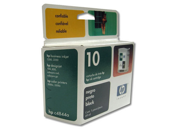 TINTA HP NEGRO 10 INK SMART HP Modelo: C4844AL