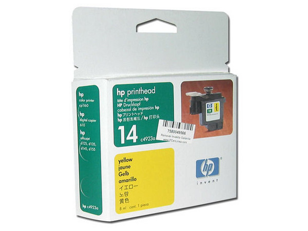 TINTA HP AMARILLO 14 CP1160 CA Modelo: C4923A