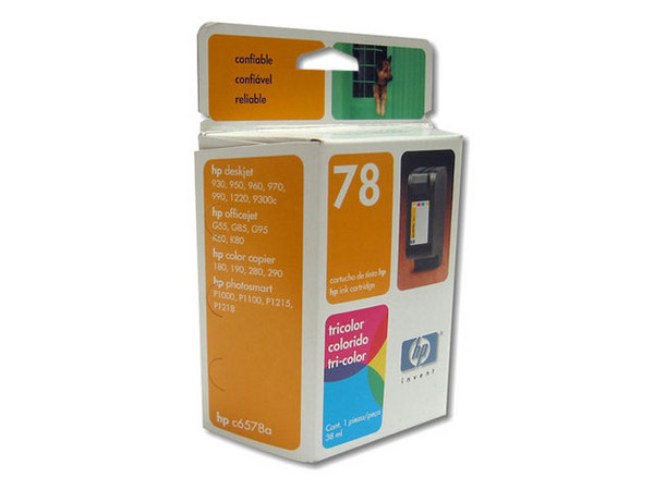 Cartucho de tinta Tricolor HP 78XL Original (C6578AL).