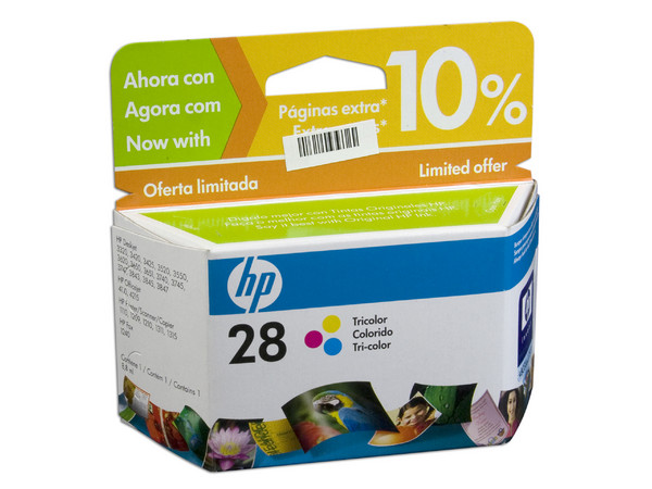 Cartucho HP 28 Color (8.8 ml) Modelo: C8728CL
