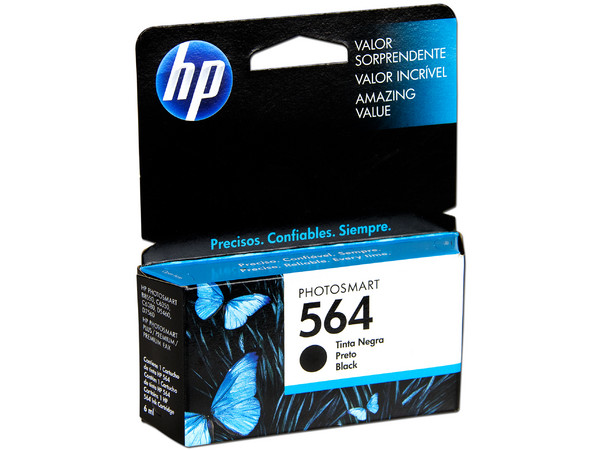 Cartucho de tinta HP 564 negra Original (CB316WL).