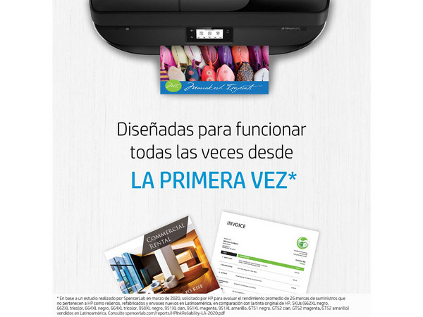 Cartucho de Tinta HP 711 Negro, Modelo: CZ129A.