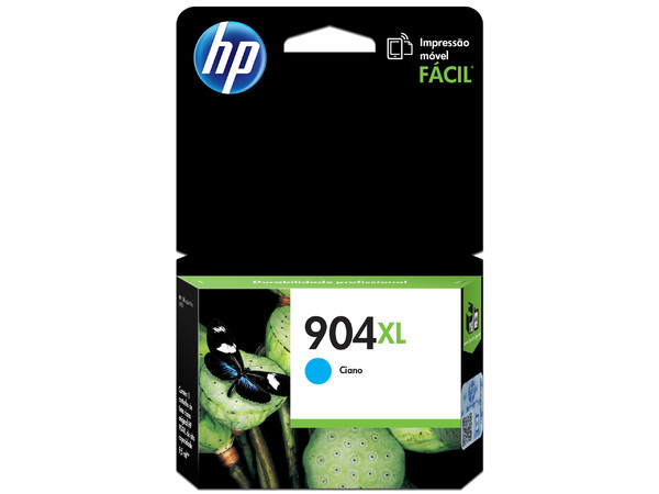 Cartucho de tinta HP 904XL Cian Original (T6M04AL).