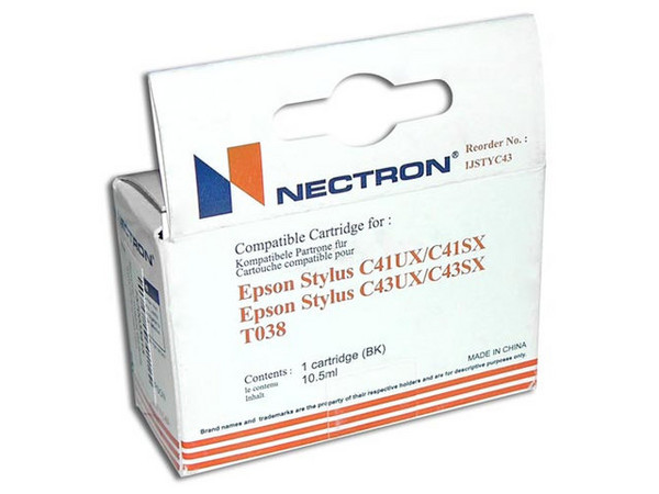Cartucho Genérico Compatible con Epson Stylus C43UX, C43SX, C41UX, C41SX