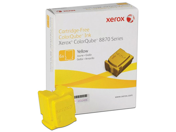Cartucho de tinta solida Xerox, Amarillo, Modelo: 108R00960