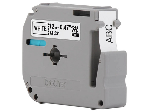 Cinta Negro-Blanco BROTHER M231.