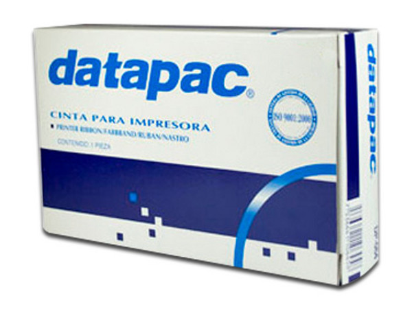 Cinta Datapac DTCCINAD054 para Impresora de Matriz de Punto ATI PRINTRONIX P300/600/6000/9000, color negro.