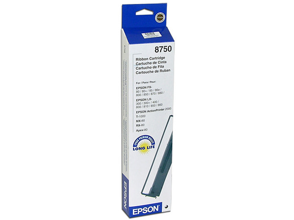 Cinta Negra Epson para Impresoras FX-80/80 /85/86E    850/870/880/MX8/RX80/LX300