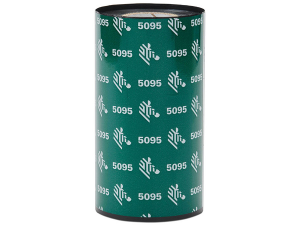 Rollo de Cinta de Resina Zebra LA05095BK06045 de 60mm x 45m, 25mm.