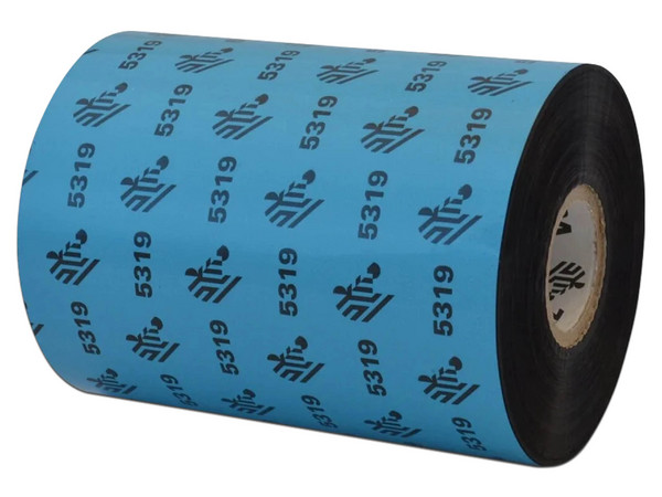 Cinta de Cera Zebra LA05319GS11007 de 110mm x 74m, Performance.