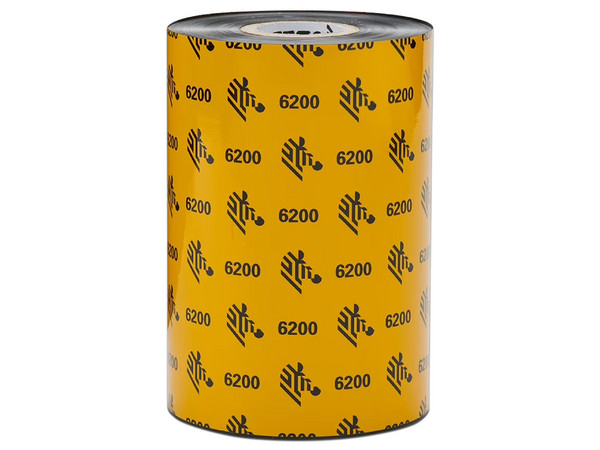 Cinta de Resina ZEBRA LA06200GS11007, 110mm x 74m.