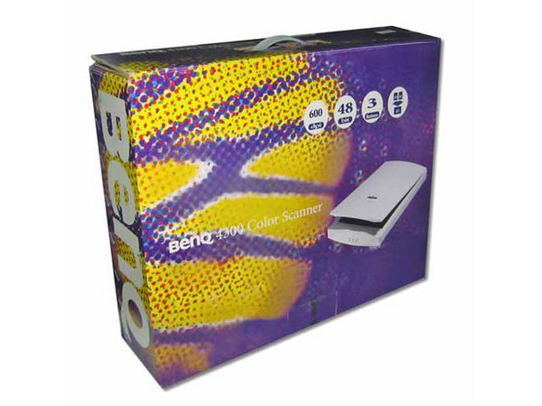 Scanner BenQ 4300U de Cama Plana, 48BIT, 600X1200DPI