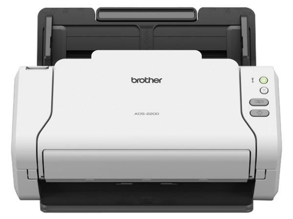 Escáner Brother ADS-2200, 600 ppp, Dúplex, USB.