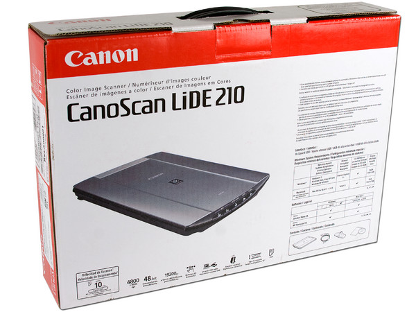 Escáner Canon LiDE 210, 48bits, 4800 x 4800 dpi