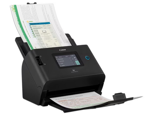 Escáner CANON imageFORMULA DR-S350NW, hasta 50 ppm, Wi-Fi, Color Negro.
