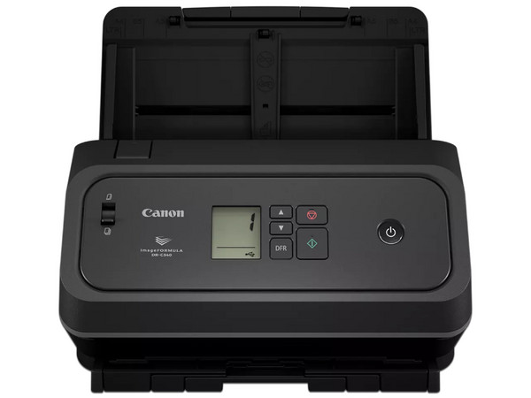 Escáner Canon imageFORMULA DR-C340, ADF, Resolución de 600 dpi, A Color, USB, Color Negro.
