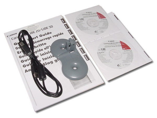 Scanner Canon Lide 20, 600 x 1200 dpi, USB 2.0