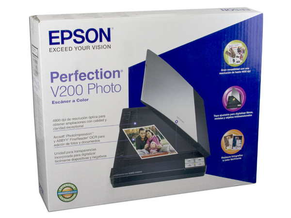 Escáner Epson Perfection V200, 48bits,  4800 x 9600 dpi