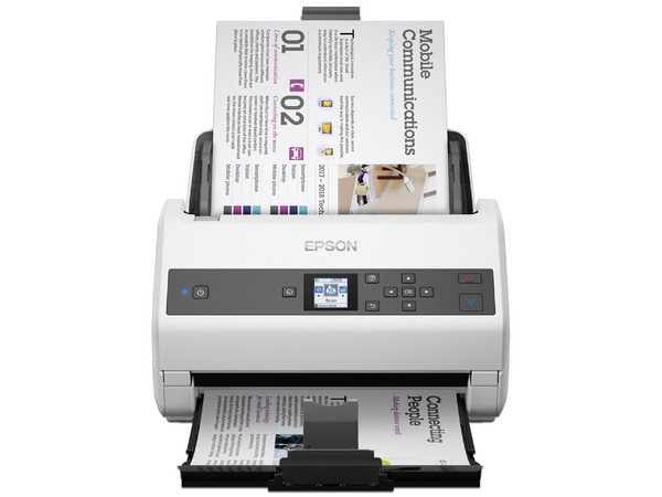 Escáner de alimentación automática Epson WORKFORCE DS-870, 600 x 600 ppp, USB 3.0.