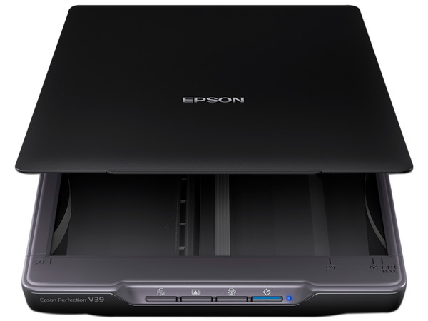 Escáner de Cama Plana Epson Perfection V39II, Resolución 4800 x 4800dpi, 48 Bits, USB 2.0. Color Negro.