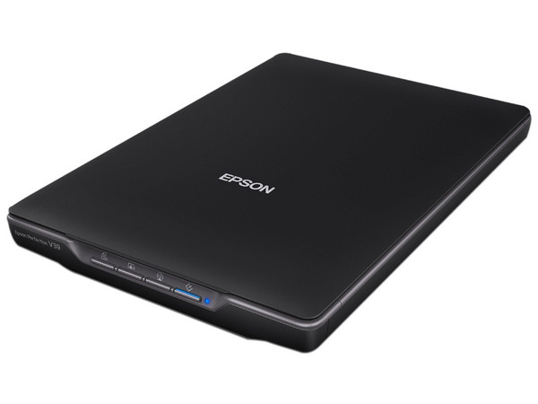 Escáner de Cama Plana Epson Perfection V39II, Resolución 4800 x 4800dpi, 48 Bits, USB 2.0. Color Negro.