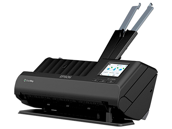 Escáner Compacto Epson WorkForce ES-C380W, Resolución de 600DPI, USB, Wi-Fi, Color Negro.