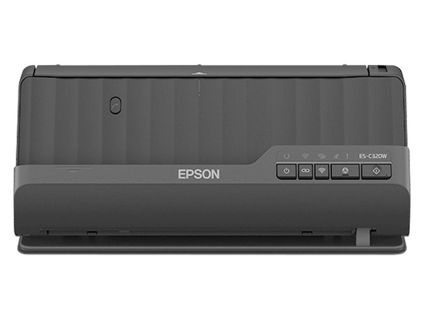 Escáner Compacto Epson WorkForce ES-C320W, Resolución de 600DPI, USB, Wi-Fi, Color Negro.