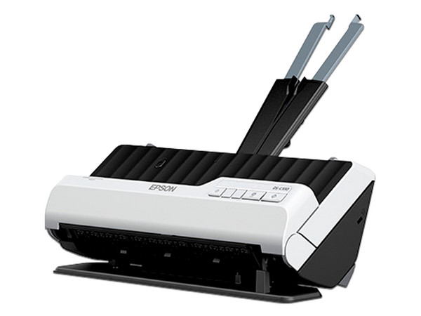 Escáner Compacto Epson WorkForce DS-C330, Escaneado Dúplex, Resolución de 600DPI, USB, Color Gris.