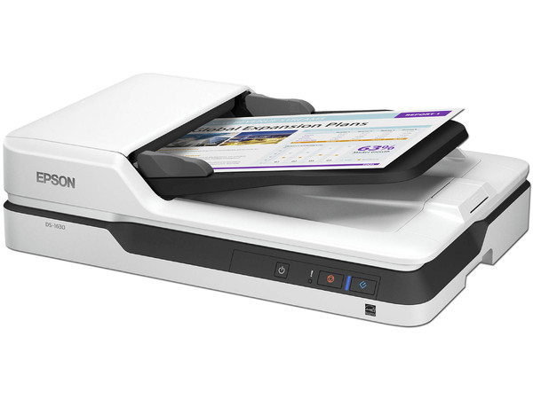 Escáner de Cama Plana Epson DS-1630, 30 bits, hasta 1200 dpi, con ADF.