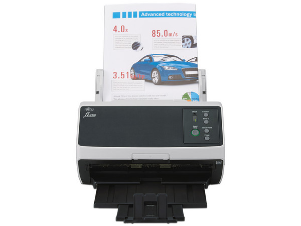 Escáner Fujitsu FI8150 hasta 600 dpi, 50ppm, Ethernet, USB 3.2.