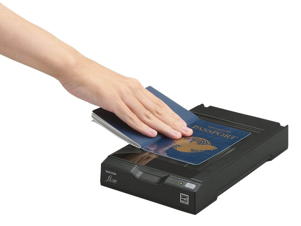 Escáner FUJITSU FI-70F, 600 ppp, 24 bits, hasta 105mm x 148mm, USB, Color Negro.