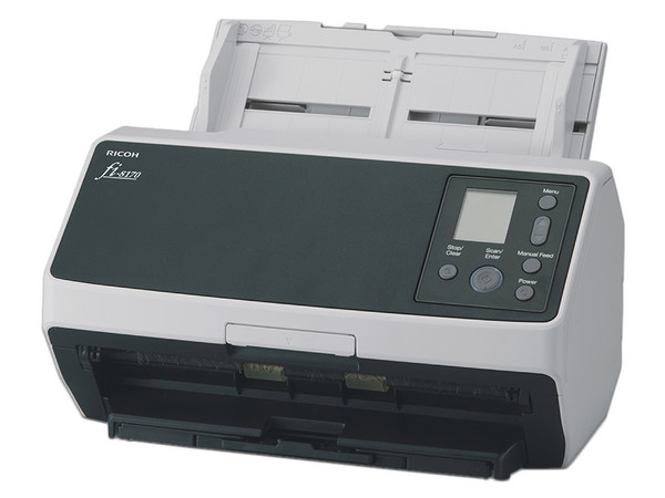 Scanner Fujitsu FI-8170, Resolución de 600 x 600 DPI, Escaneado Duplex, USB, Ethernet, Color Gris.