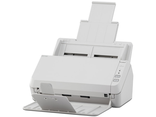 Scanner Fujitsu SP-1120N, Resolución de 600 x 600 DPI, Escaneado Duplex, USB, Ethernet, Color Gris.