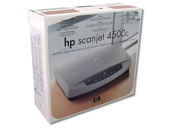 Scanner HP ScanJet 4500C, 2400 dpi, 48 bits, Interfase USB para PC y Mac