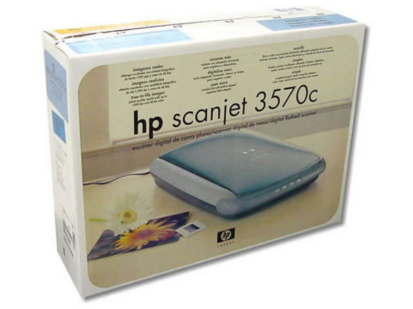 Scanner HP ScanJet 3570, 1200Dpi, 48BITS para PC y MAC