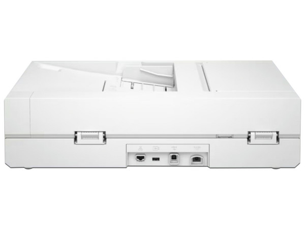 Escáner de cama plana HP ScanJet Pro N4600, hasta 1200 dpi, velocidad de escaneo 40 ppm, ADF, USB. Color Blanco