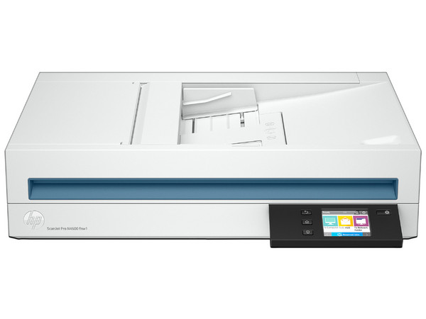Escáner de cama plana HP ScanJet Pro N4600, 48 bits, Ethernet, Wi-Fi, USB.