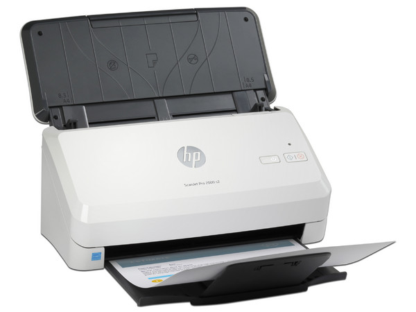 Escáner Duplex HP ScanJet Pro 2000 s2 con resolución de 600 ppp, ADF, USB 3.0.
