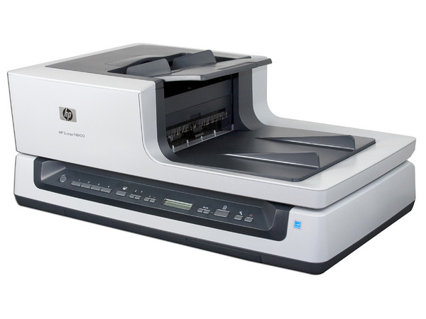 Escáner HP Scanjet N8420 con alimentador de documentos, 48bits, 600 x 600 dpi, USB.