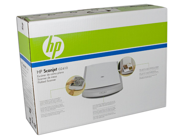 Escáner HP ScanJet G2410, 1200x1200 dpi, USB.