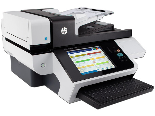 Escáner HP Sender Flow 8500 FN1 con alimentador de documentos, 600 x 600 dpi, USB, Ethernet.