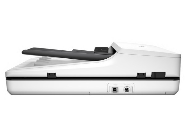 Escáner HP ScanJet Pro 2500 f1 de cama plana, resolución hasta 1200 x 1200 dpi, USB 2.0.