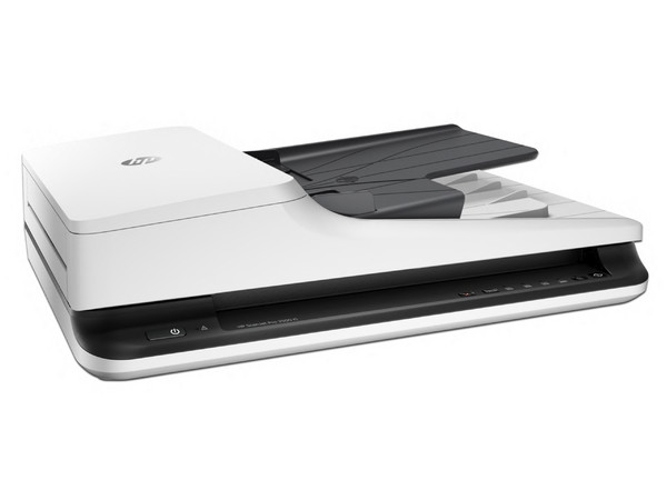 Escáner HP ScanJet Pro 2500 f1 de cama plana, resolución hasta 1200 x 1200 dpi, USB 2.0.