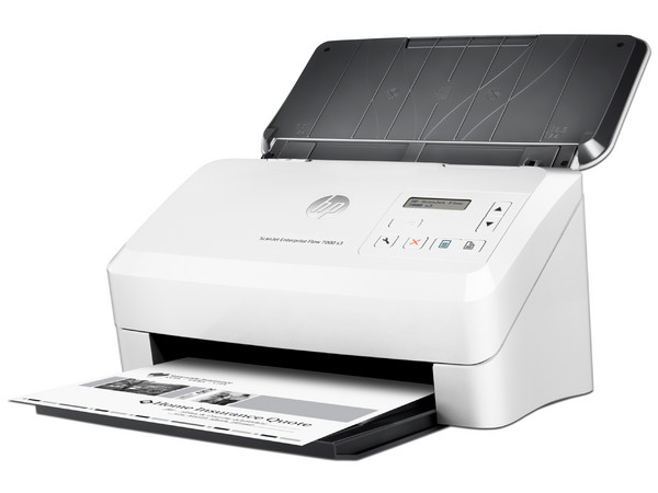 Escáner HP ScanJet Enterprise Flow 7000 s3, 600 ppp, USB.