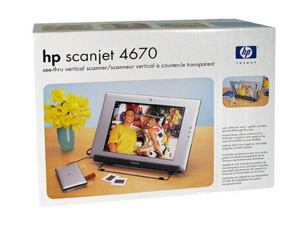 Scanner HP 4670, Escaneo vertical, 2400 x 2400 dpi, 48-bits, USB