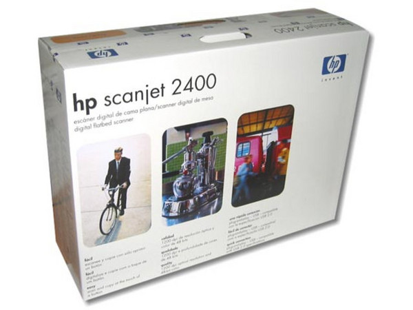 Scanner HP ScanJet 2400, Interfase USB, 48-bit