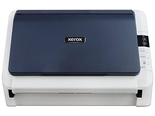 Escáner Xerox D35 Dúplex a color, 600 x 600 Dpi, USB 2.0. Color Blanco.