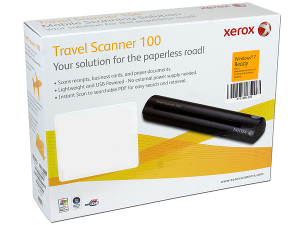 Escáner Portátil Xerox Travel Scanner 100, 24bits, 600 dpi