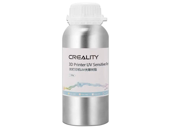 Resina Creality LCD Estándar en lata de 500g. Color Rojo