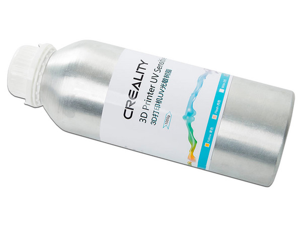 Resina de Impresión Creality 3D de 1000 ml. Color Gris